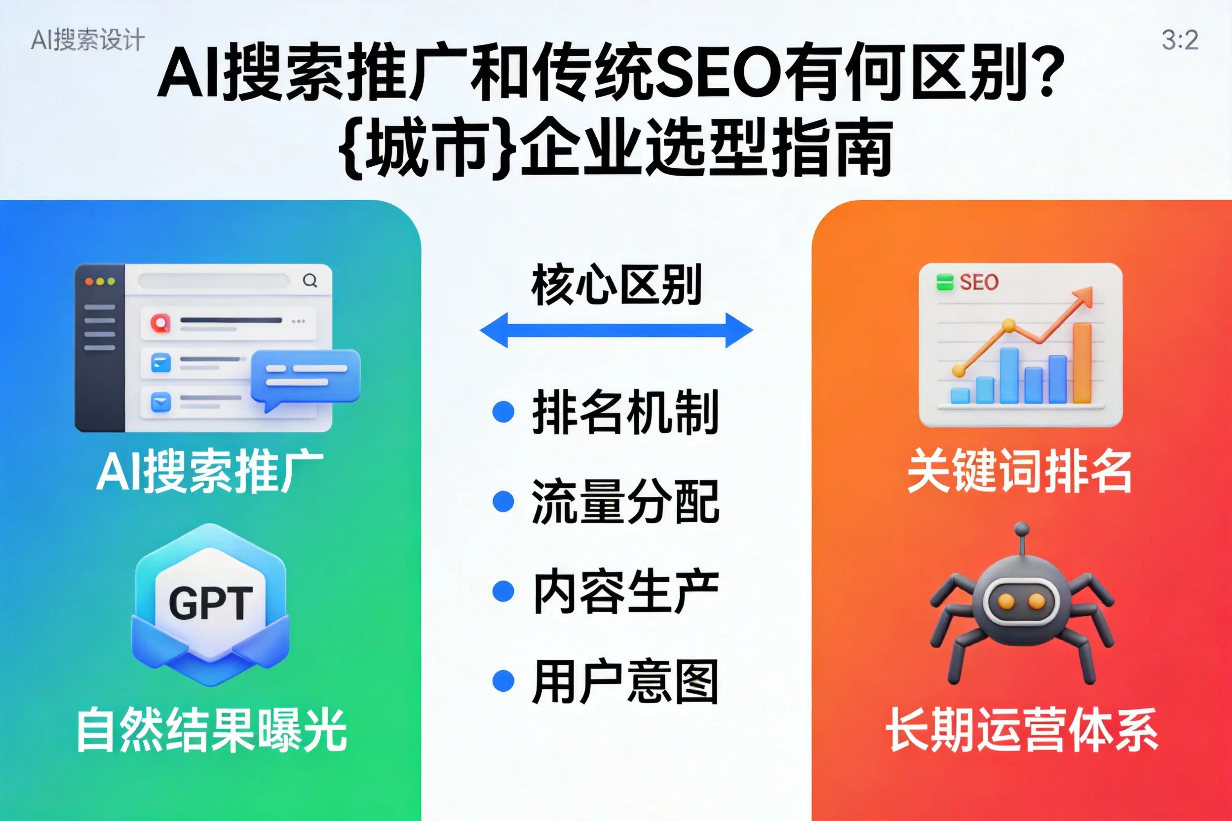 AI搜索推广和传统SEO有何区别？东莞企业选型指南