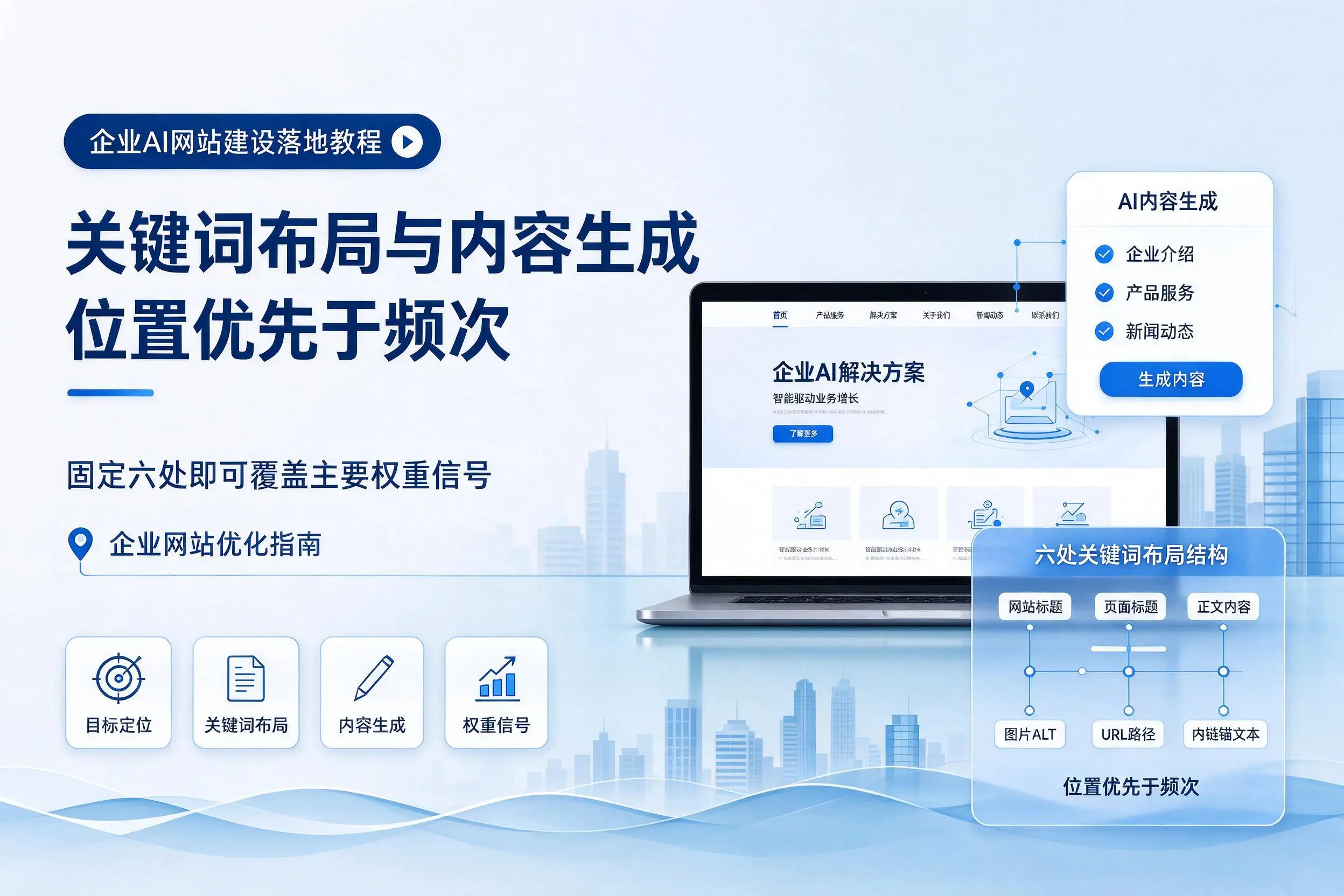 东莞企业AI网站建设落地教程：关键词布局与内容生成